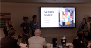 Students present to panel of judges at Rochester Institute of Technology