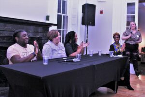 AAF Greater Rochester Black History Month panelists speaking