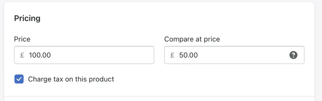 How to Add Compare at Price Feature on Shopify