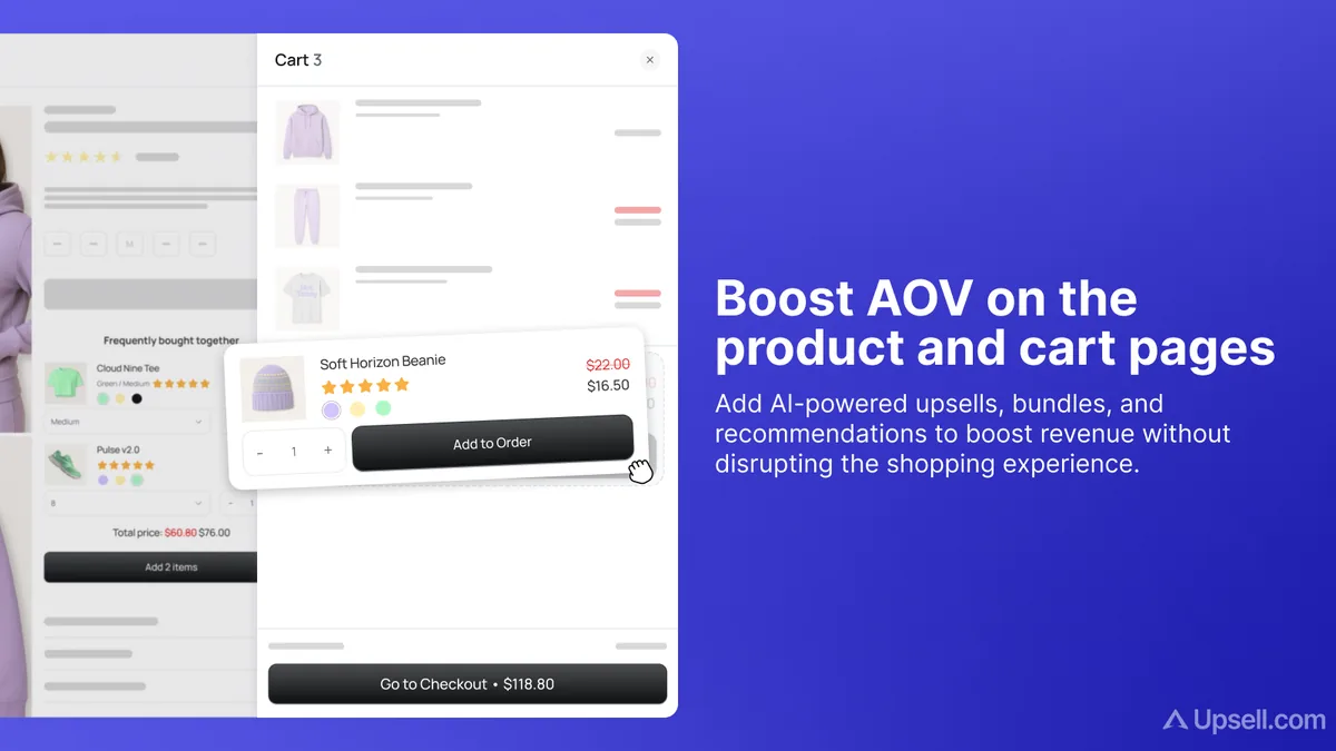 ReConvert post purchase upsell listing image from the Shopify App Store