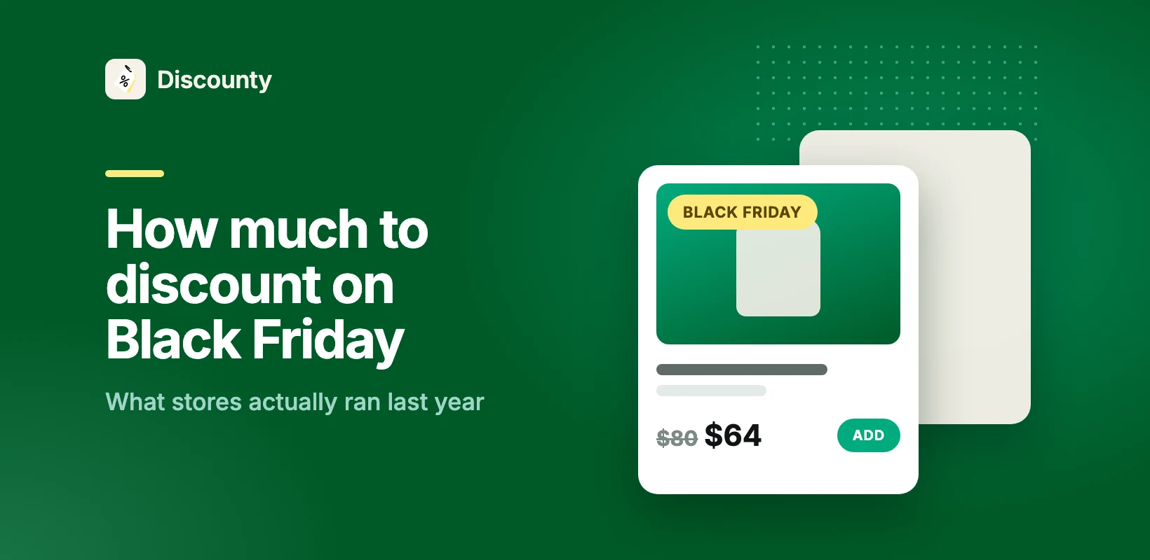 Black Friday Discount Percentage: What Stores Actually Run