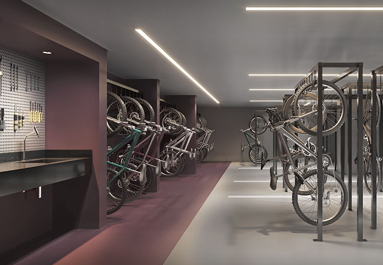 bicicletário