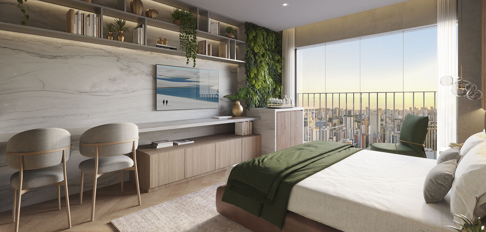 studio duplex de 107m²