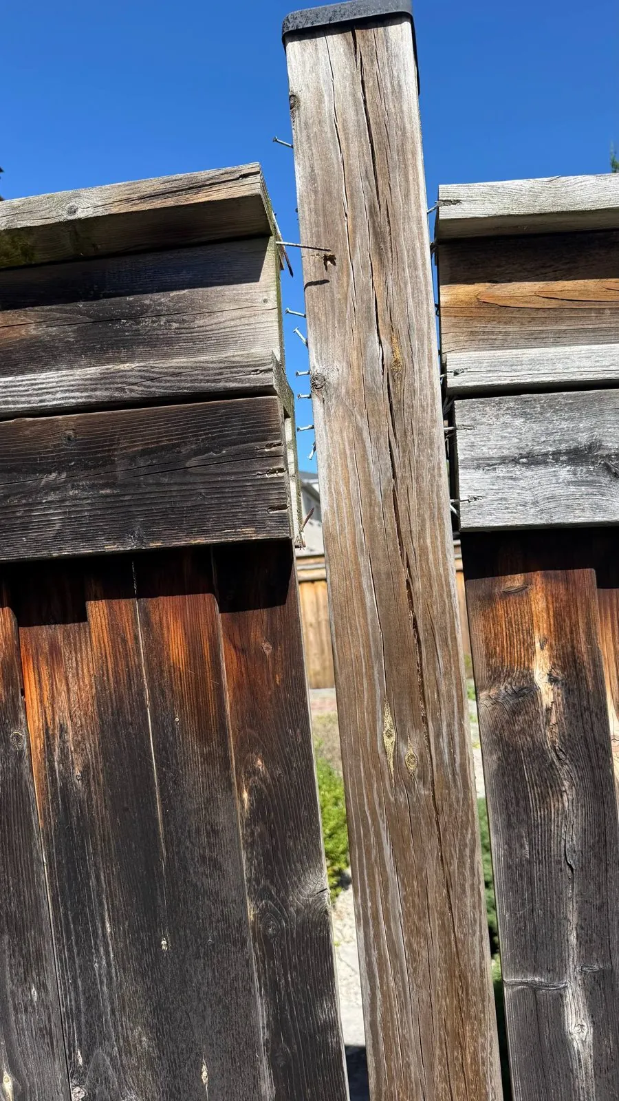 Maple Fence Restoration: Pressure Washing, Sanding, Staining & Post Repair