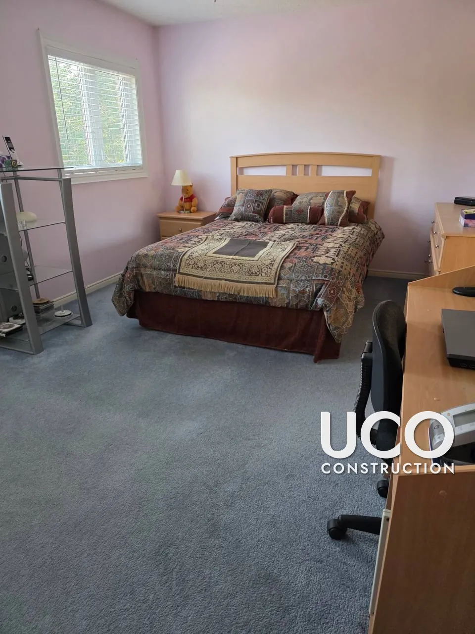Carpet to LVP in Brampton: Carpet Removed From Bedrooms and Hallway and Replaced With Luxury Vinyl Plank Flooring