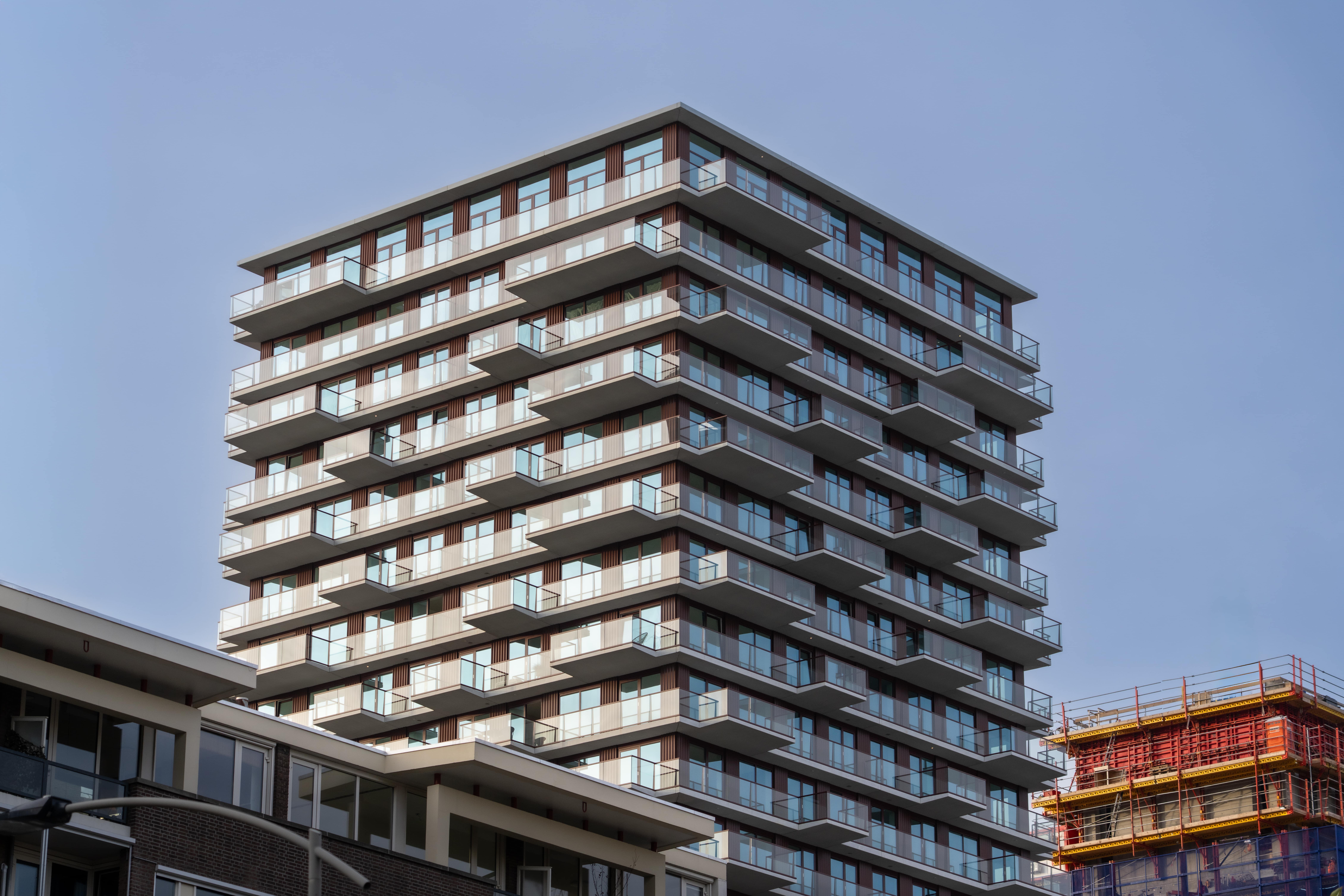 Hoogbouwproject Downtown in Rotterdam 