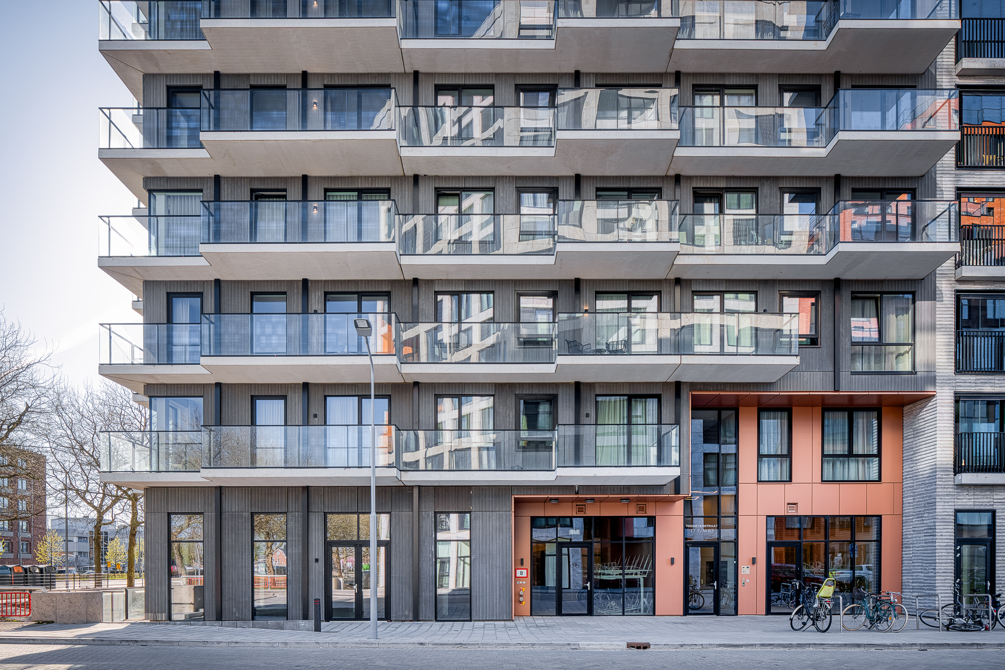 Gebiedsontwikkeling Hyde Park aluminium gevel 