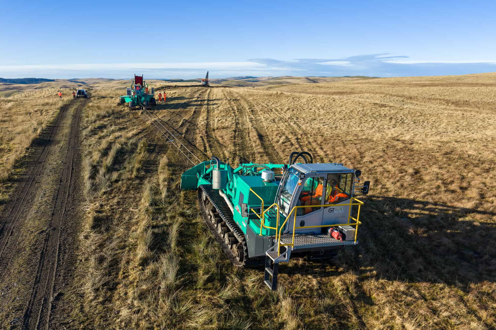 Cable Plough Installation by GT Jones