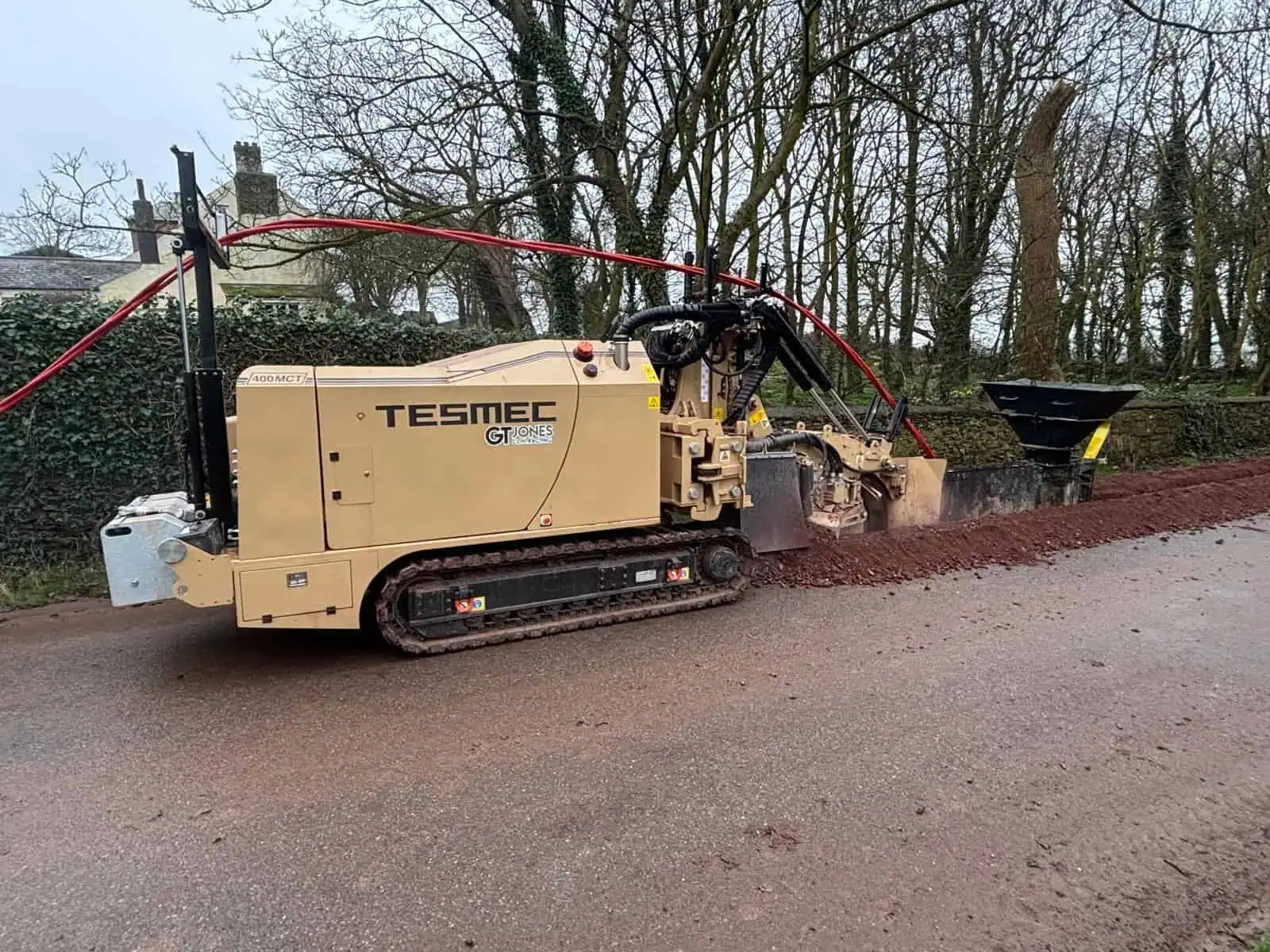 Cable Plough Installation by GT Jones