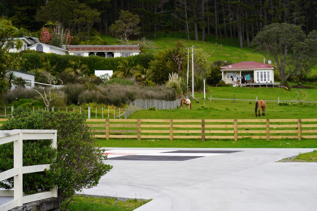 Opening of New East Cape Helicopter Pads 