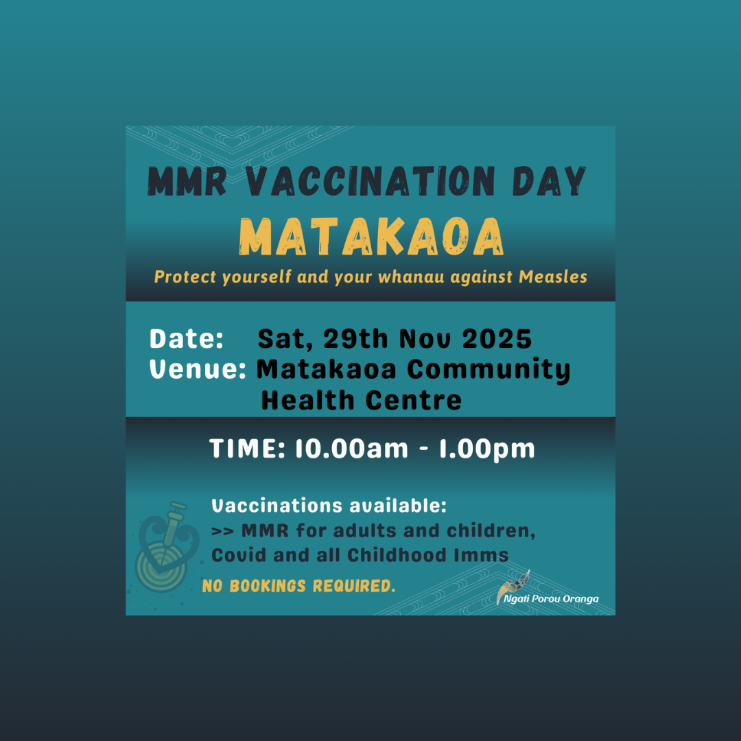 Matakaoa -MMR Vaccination Evening 
