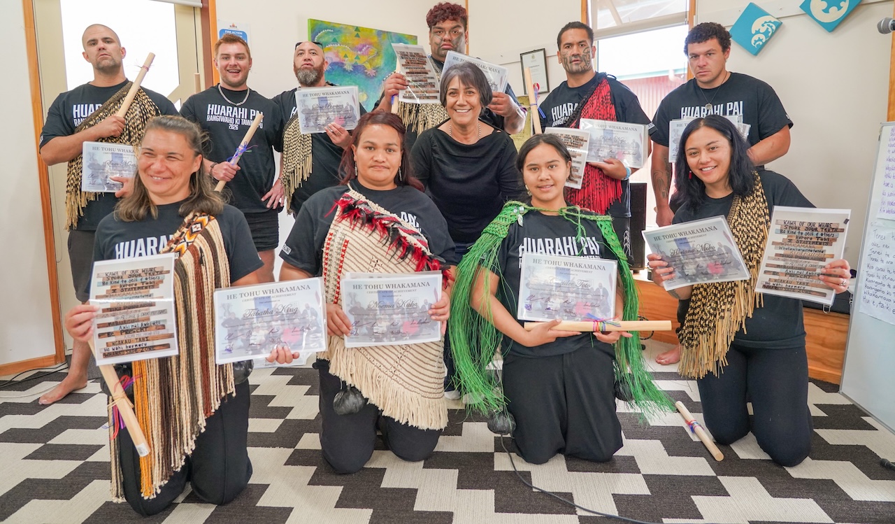 Huarahi Pai Graduation Celebrated at Rangiwaho Marae