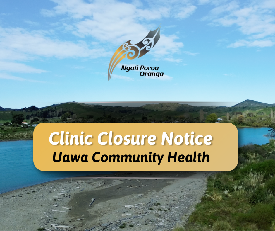 Clinic Closure Notice | Uawa Community Health