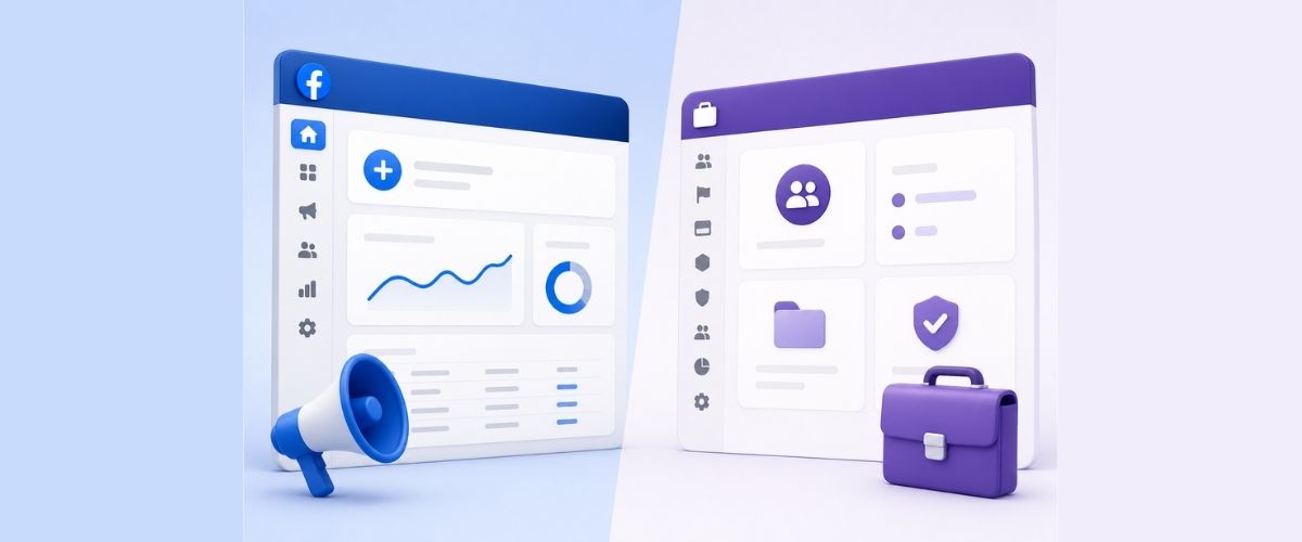 Facebook Ad Manager vs Business Manager: What They Are and How They Differ