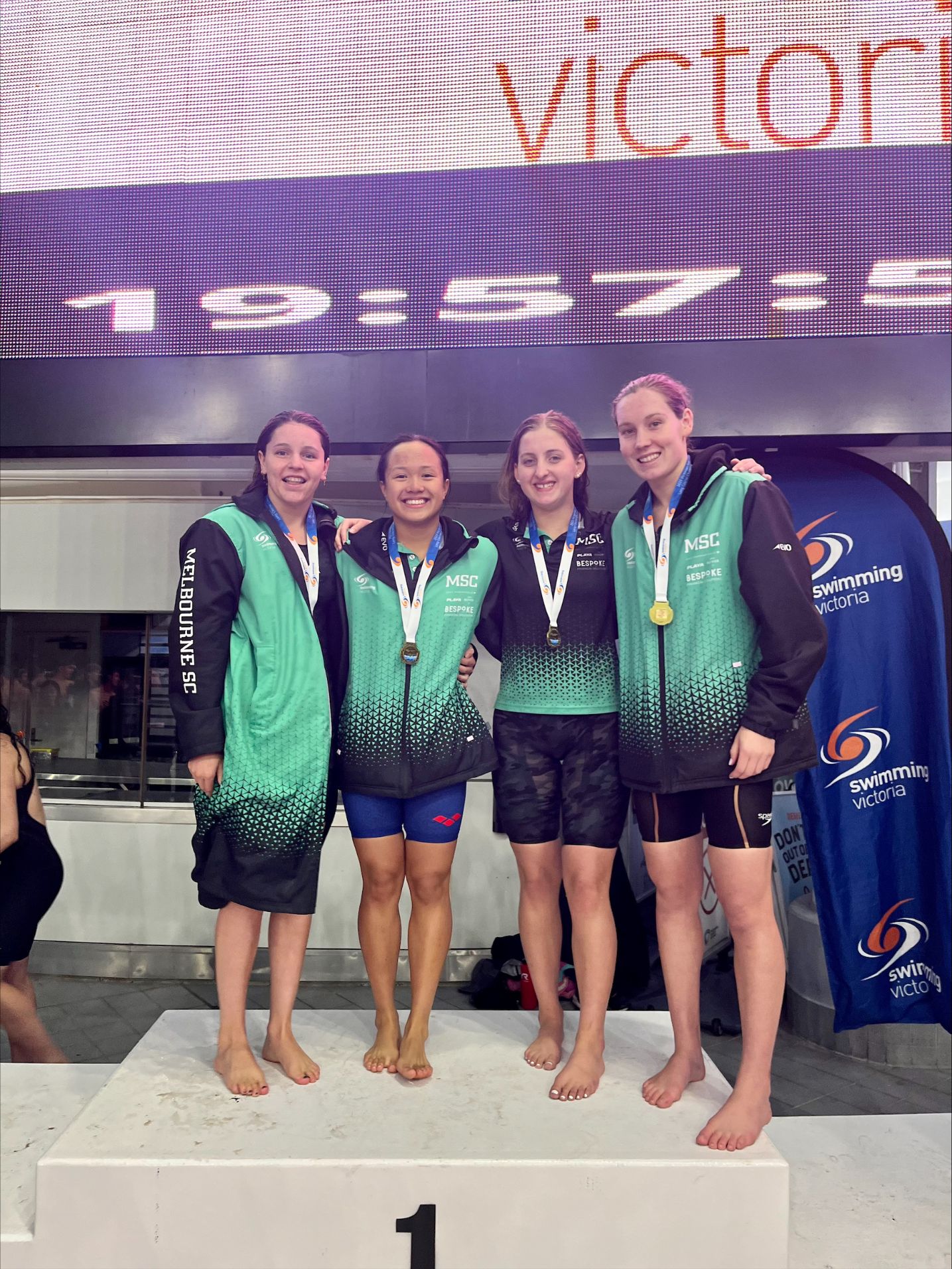 MSC FEMALE STATE AGED PROGRAM BEST IN VICTORIA