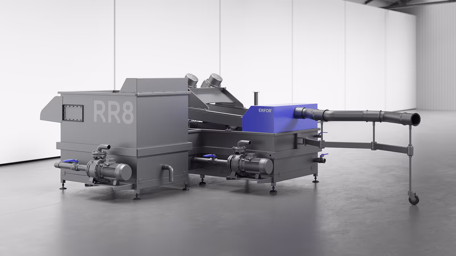RR8 - Przetestuj sito wibracyjne Erfor