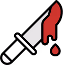 Van Nuys criminal defense – Knife icon symbolizing Naderi Law Office practice areas in assault and violent crime defense.