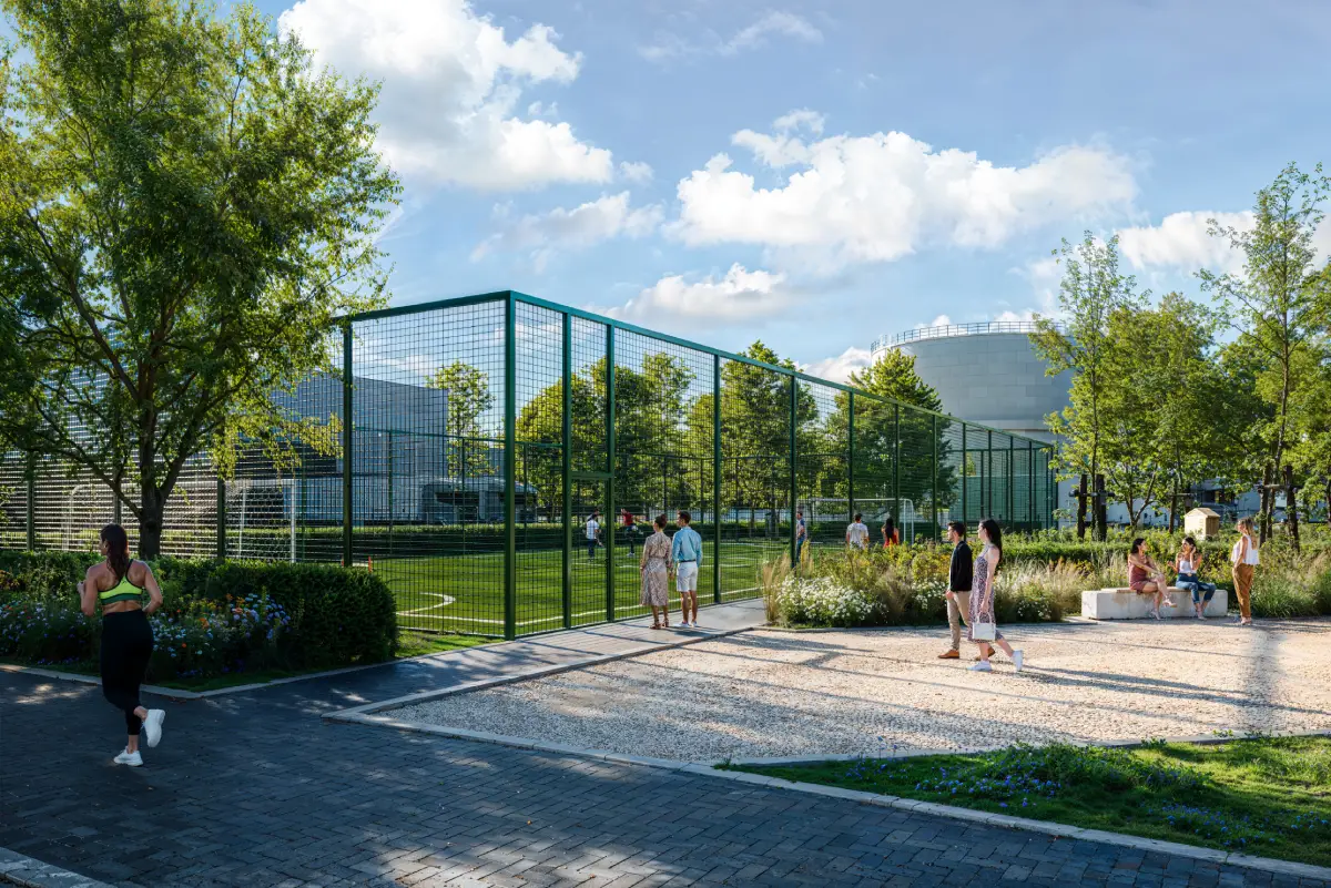 2000 sq ft green wall image