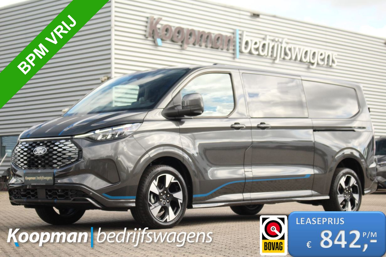 Ford E-Transit Custom 320 L2H1 Sport DC