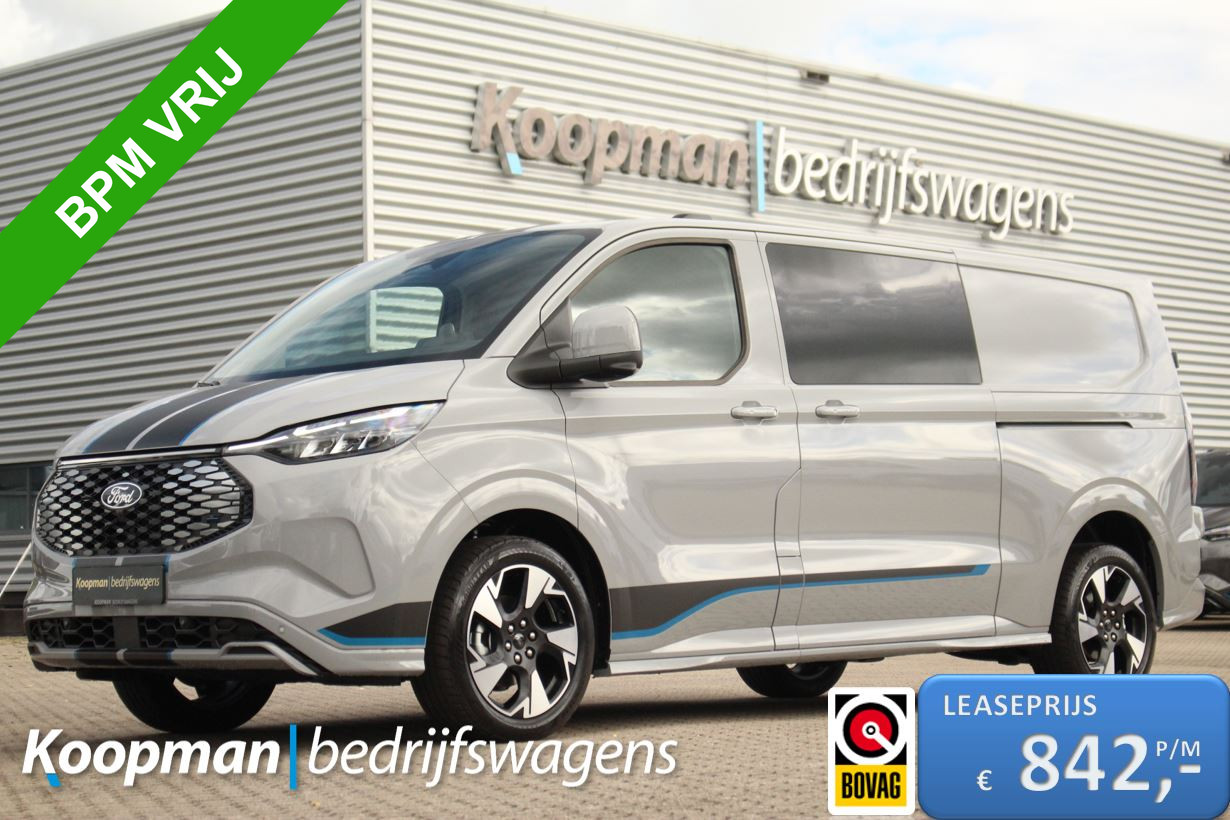Ford E-Transit Custom 320 L2H1 Sport DC