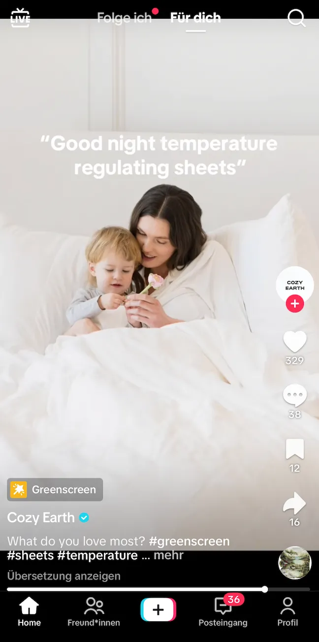 Quelle: TikTok/cozyearth