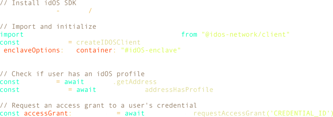 Idos Express idOS - The identity layer of web3