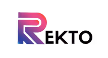 Colorful stylized letter R followed by the word 'EKTO' in black text.
