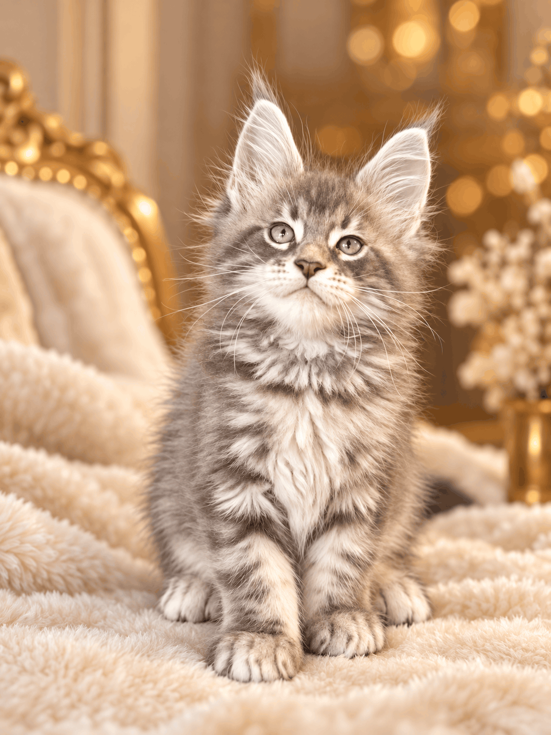 Kitten for sale card