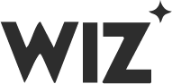 Black Wiz logo.