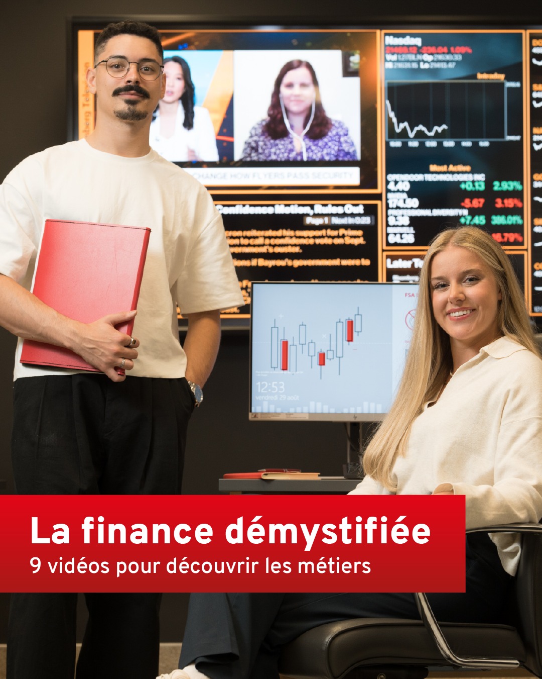 FSA ULaval nous confie la création d’une série pour inspirer la relève en finance