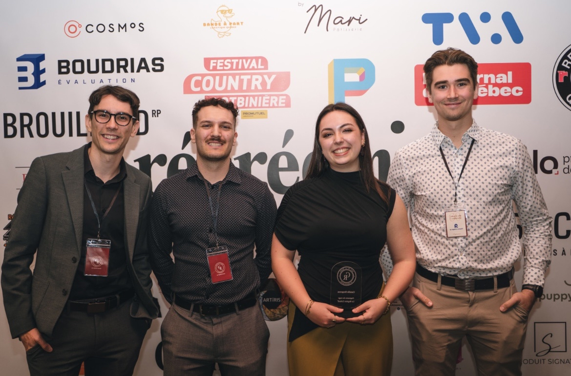 Le Repère Créatif, fier partenaire du Gala de la relève en communication 🎓