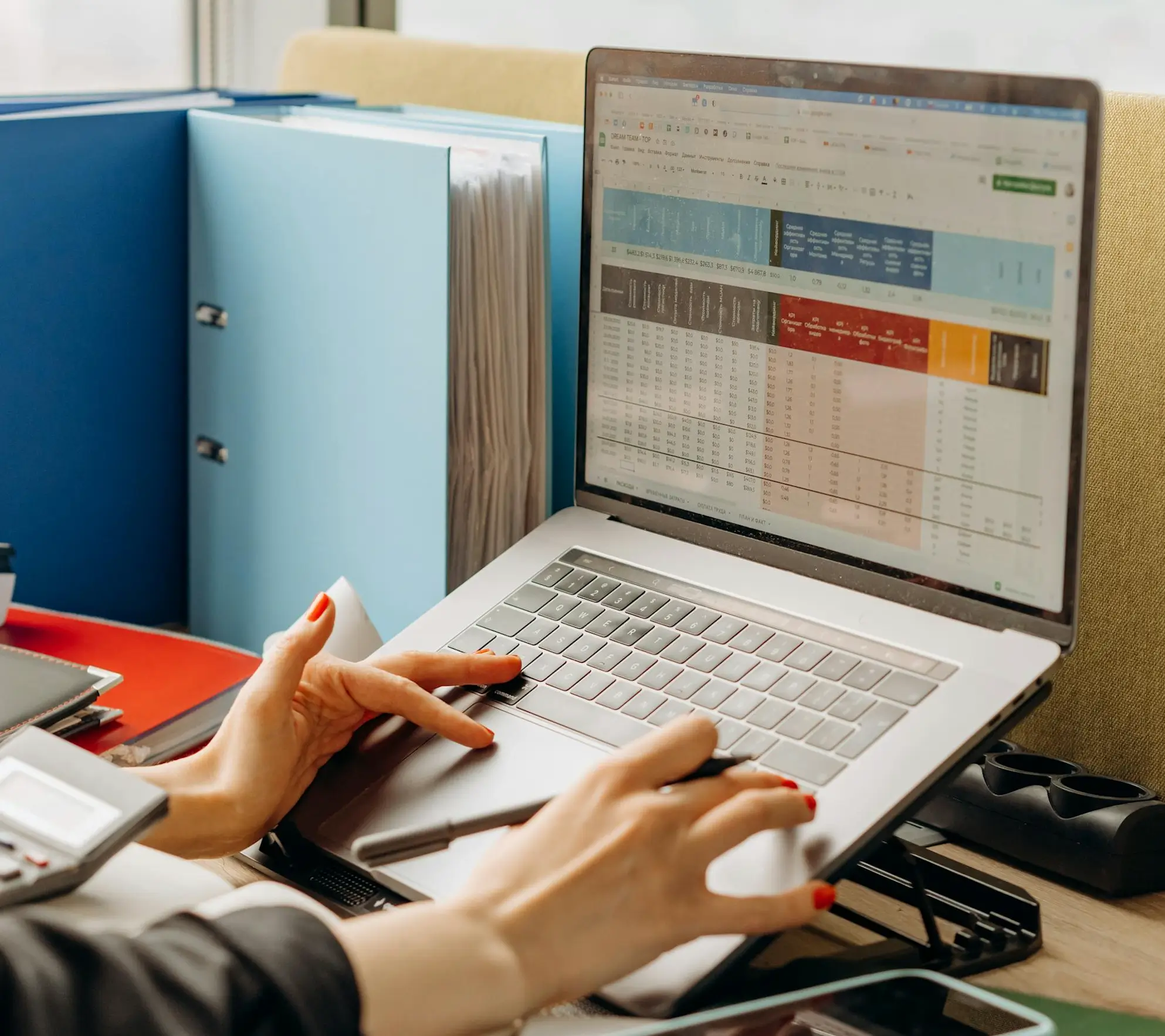 excel application laptop