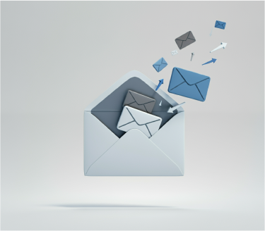 3D Email Inbox