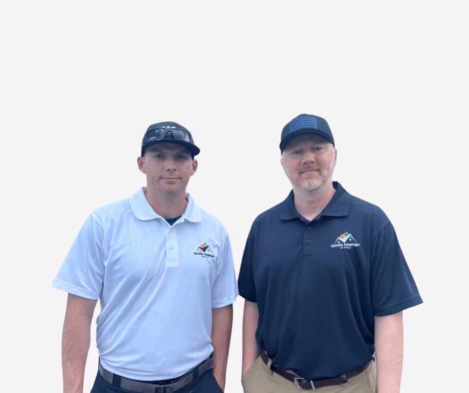 Brandon and Blake, Kickin Comfort HVAC Owners in Pensacola