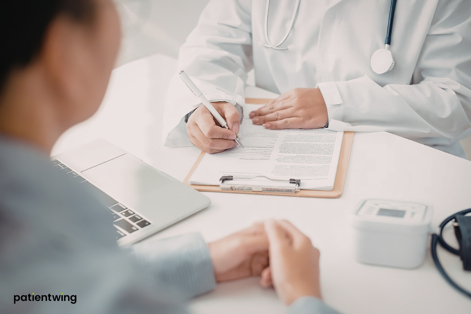 Research Site teams meeting informed patients enrolled through PatientWing