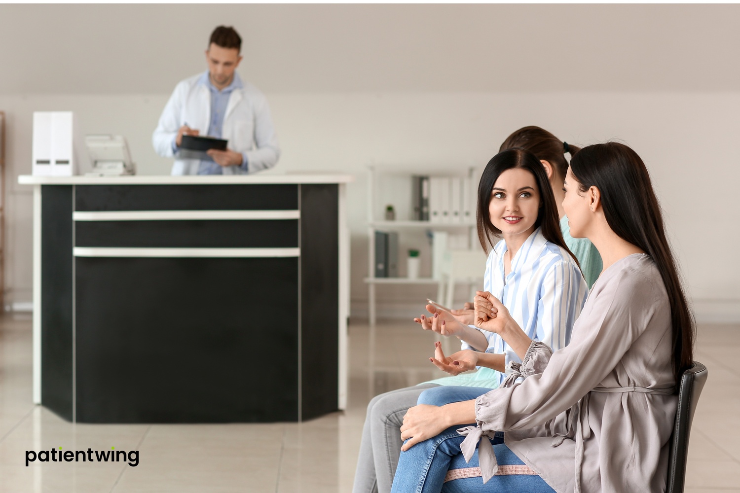 Patients in a local community reading study information as a research site grows its condition-specific patient database