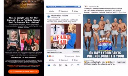 Shark Tank + Dragons den fake ads