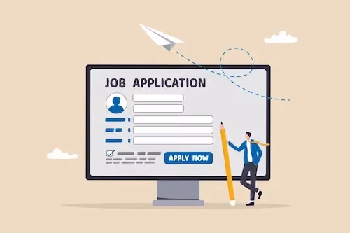 Fake job website/application