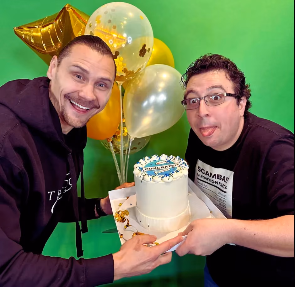 Trilogy Media celebrate their 1 million YouTube subscribers