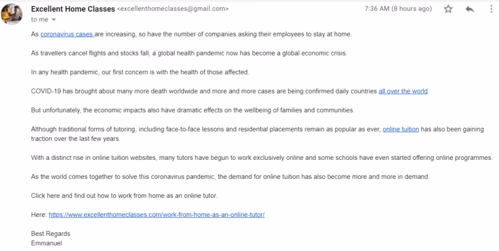 felxjobs email scam