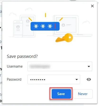 Google Chrome’s Password Manager for Creating and Storing Unique Passwords.