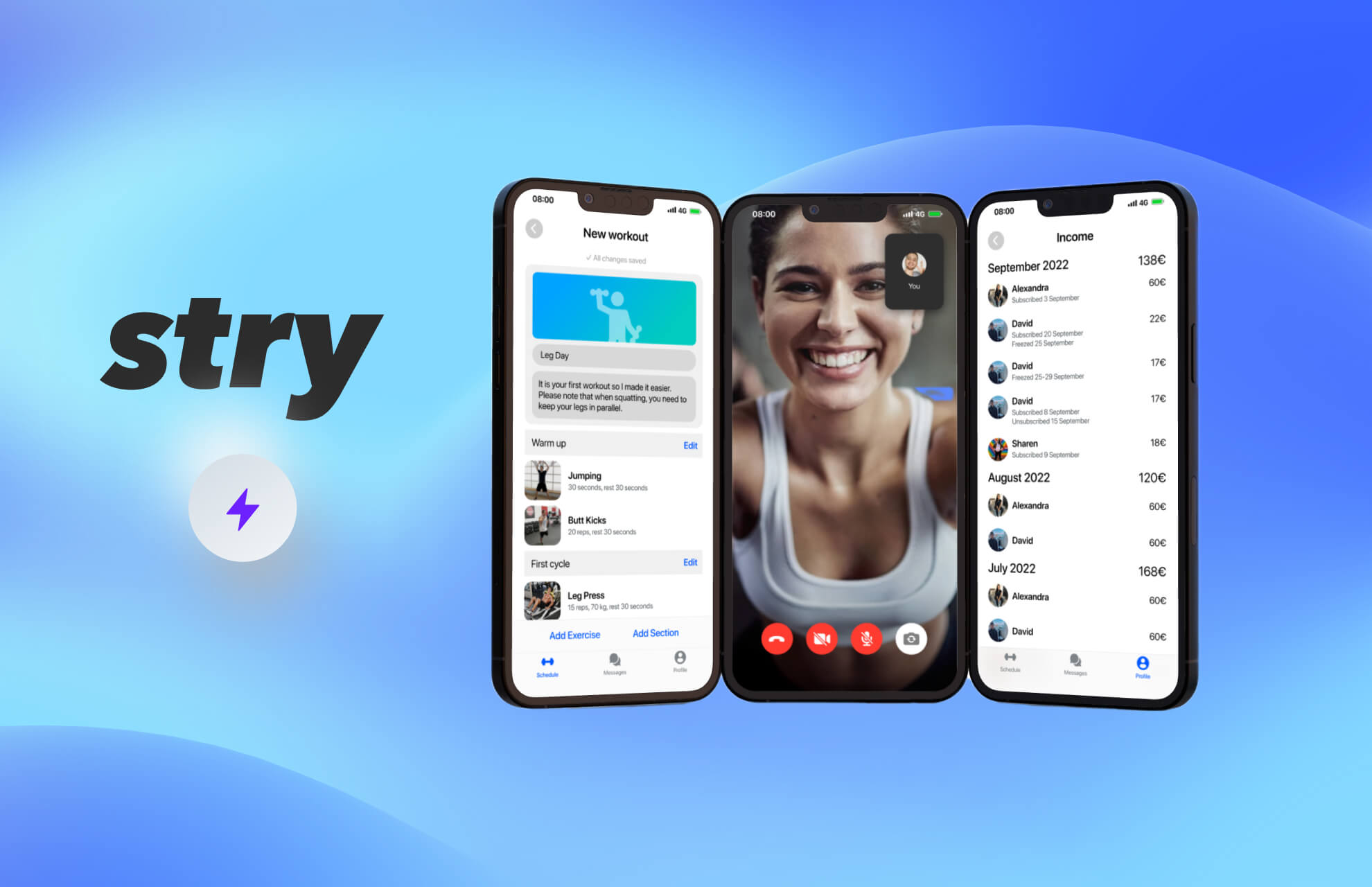 Stry: Mobile App Development for Connecting Trainers and Trainees with Personalized Workout Plans