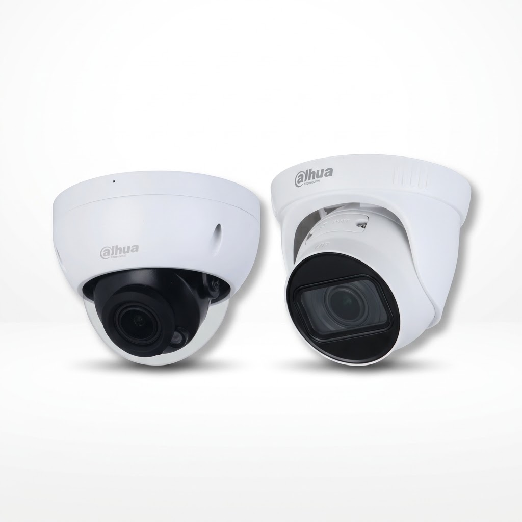 Caméras dôme et turret IP PoE