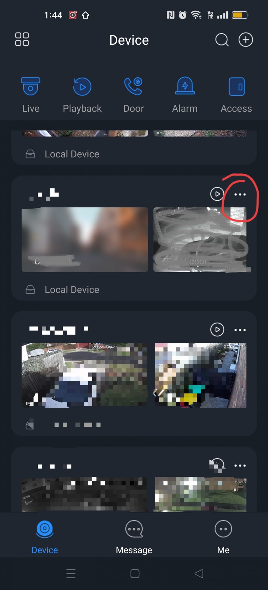Application DMSS : vue en direct des caméras Dahua sur smartphone