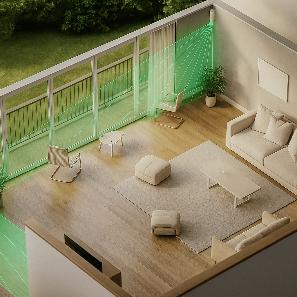 vue du motionprotect en situation