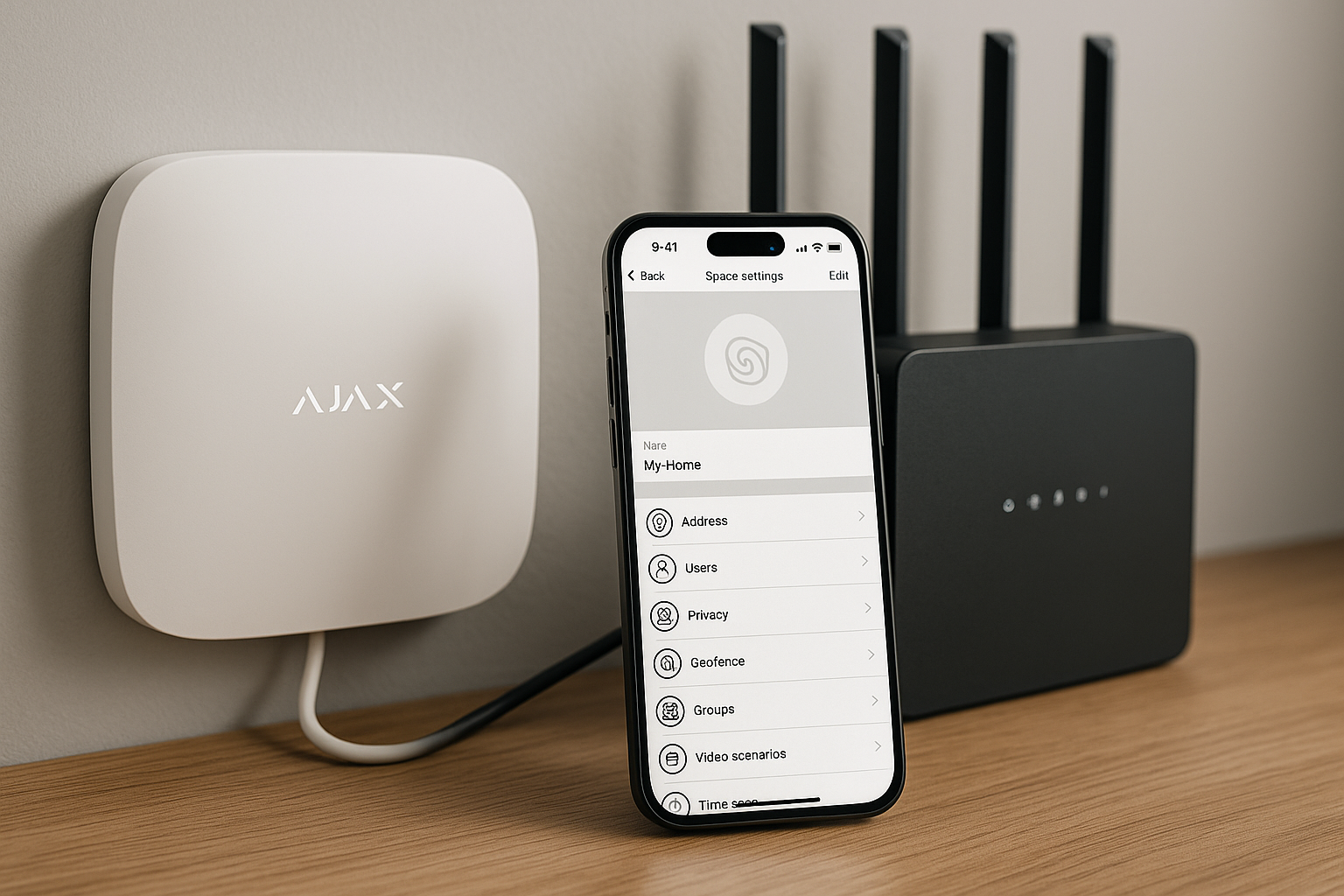 installation-alarme-ajax-hub-4g-app