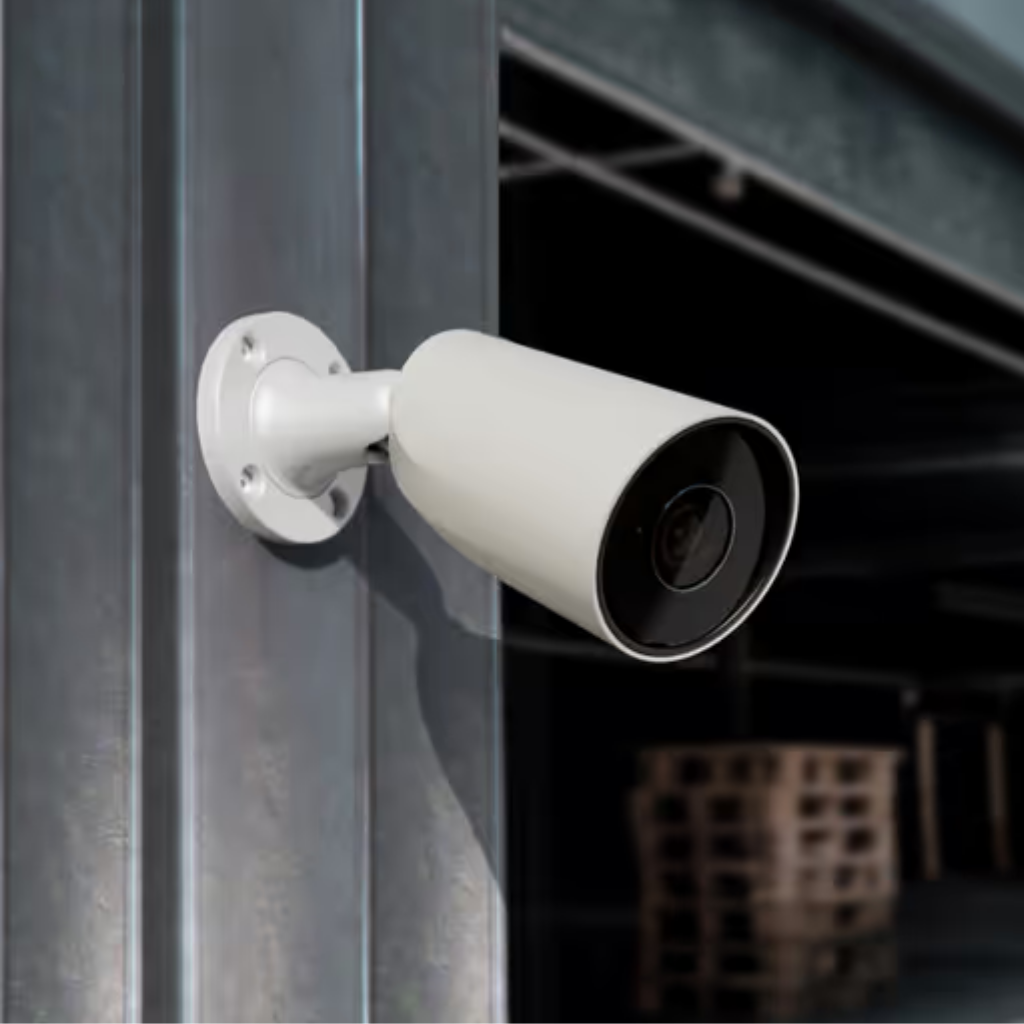 Bulletcam 5MP-4 Blanche exterieur 