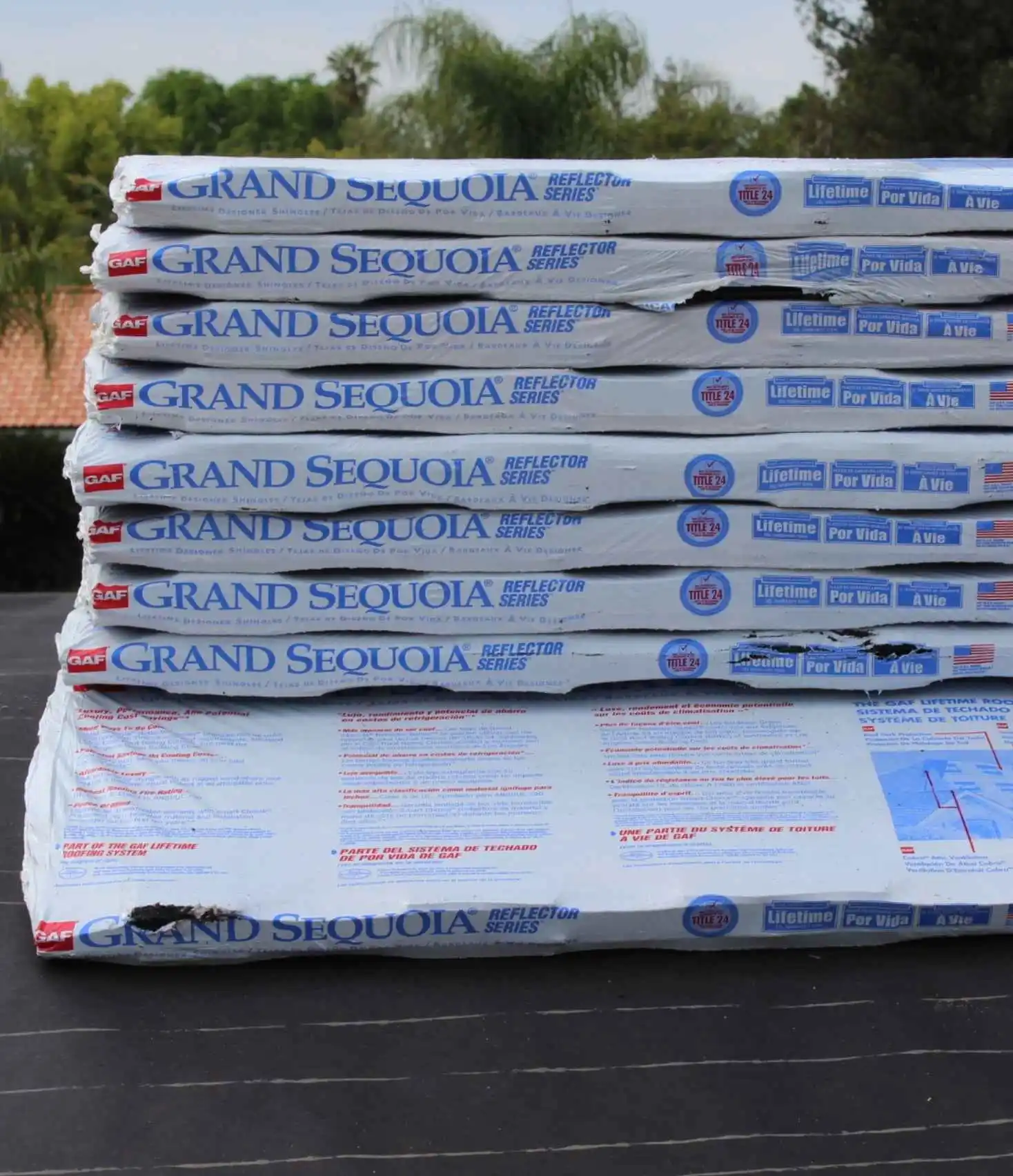 GAF Grand Sequoia Roofing Shingles for Repair Job