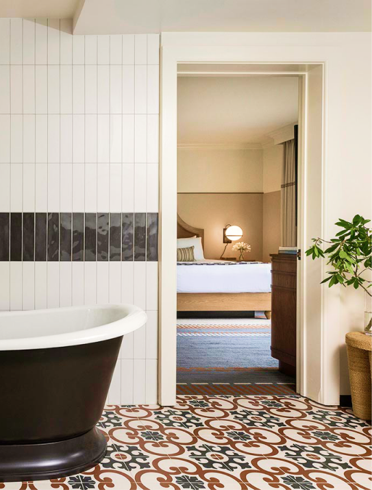 Bathroom suite at Estancia La Jolla