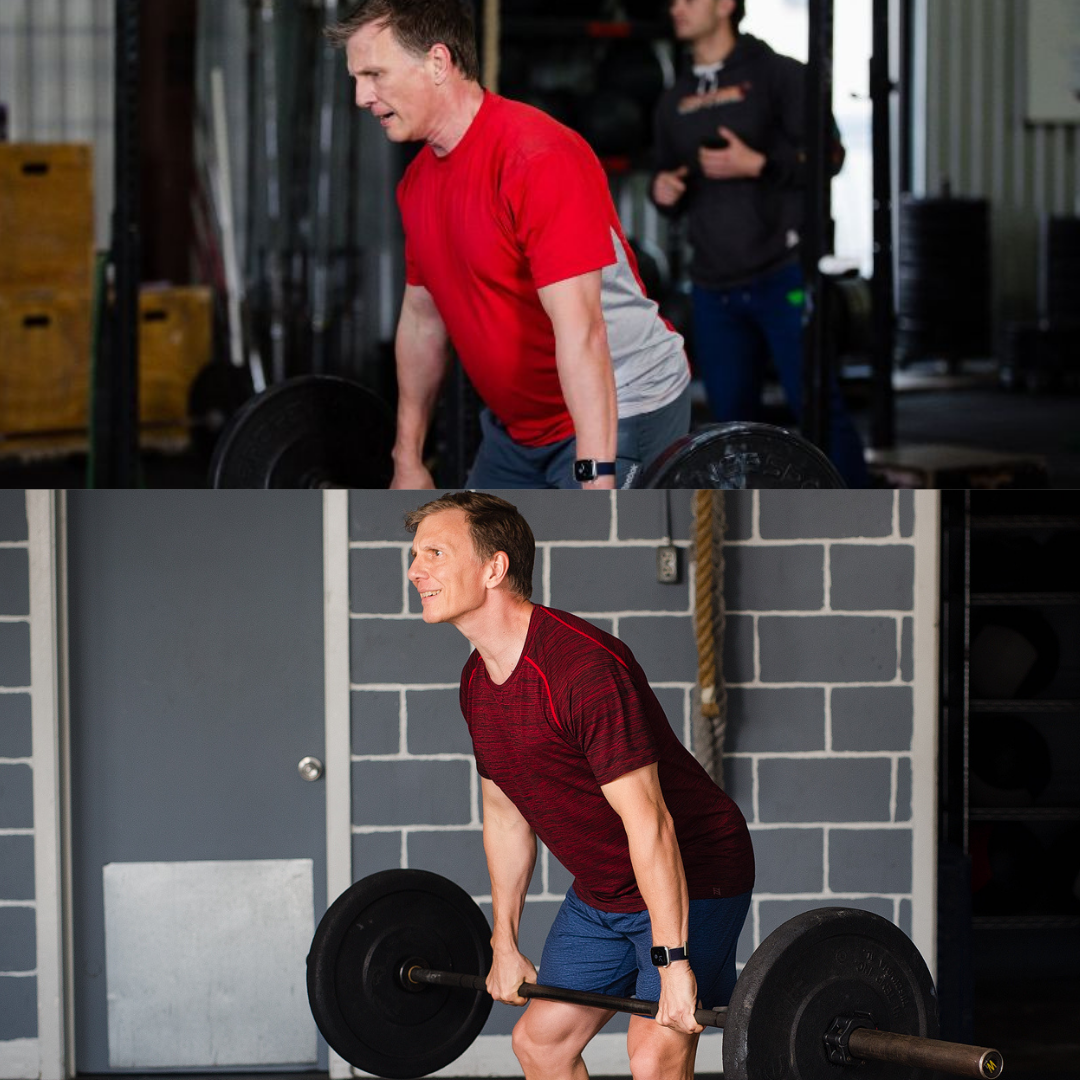 top photo taken at the I AM Challenge benchmark, January 2020 | bottom photo take December 2020!